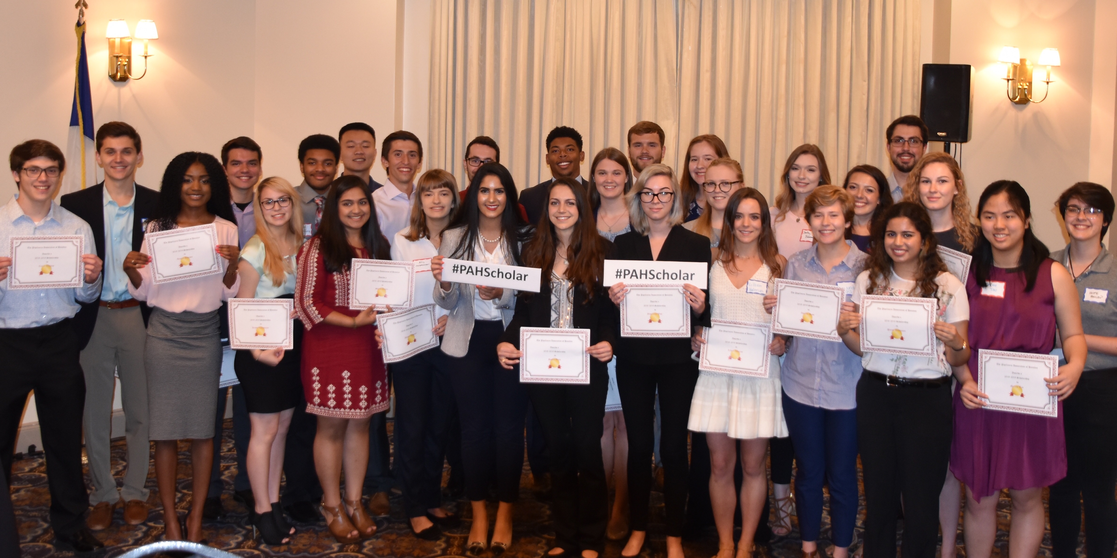 Houston Pipeliners 2018 Scholarship Recipients