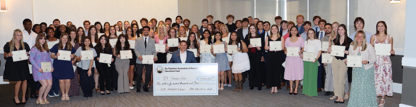 Houston Pipeliners 2024/2025 Scholarship Recipients